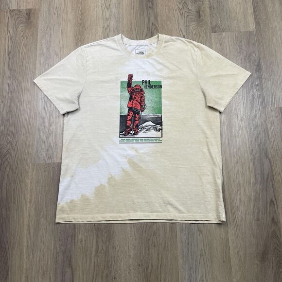 North Face Phil Henderson Shirt Mens XL Tie Dye Expedition Trail Leader - Picture 1 of 12